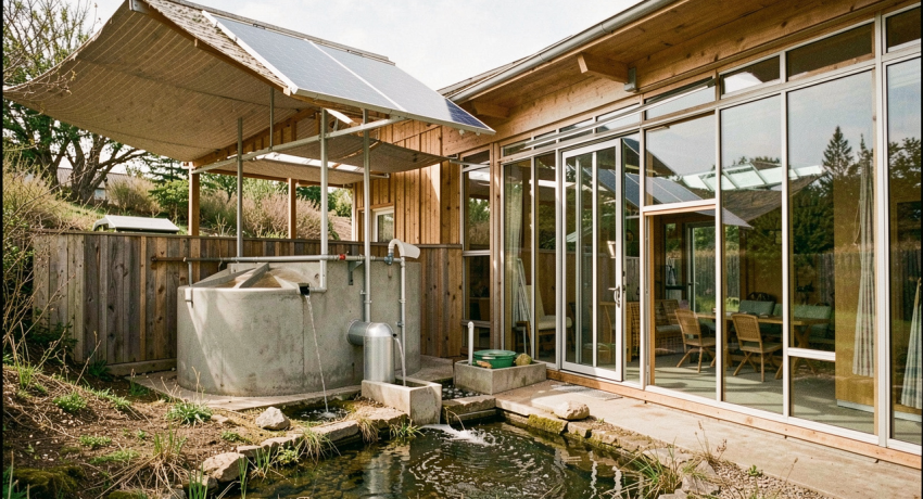 Arquitetura Sustentável Com Foco Em Eficiência Hídrica E Energética