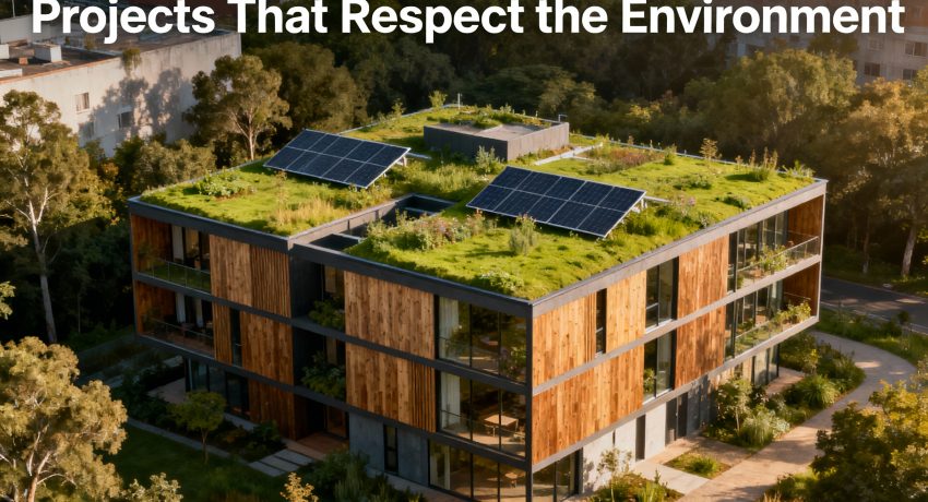 A Arquitetura Do Futuro: Projetos Que Respeitam O Meio Ambiente