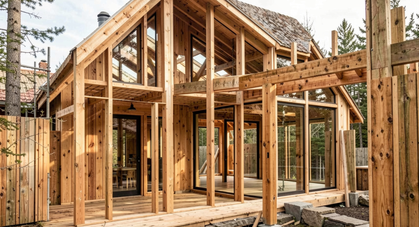 Arquitetura Sustentável Com Uso Intensivo De Madeira Certificada